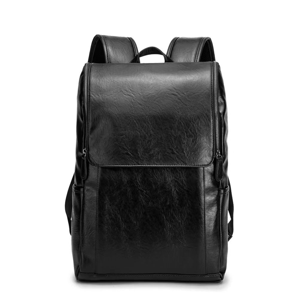 Premium Leather Anti-Theft Backpack
