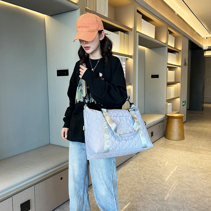 Quilted Travel Duffle Bag Kalsten
