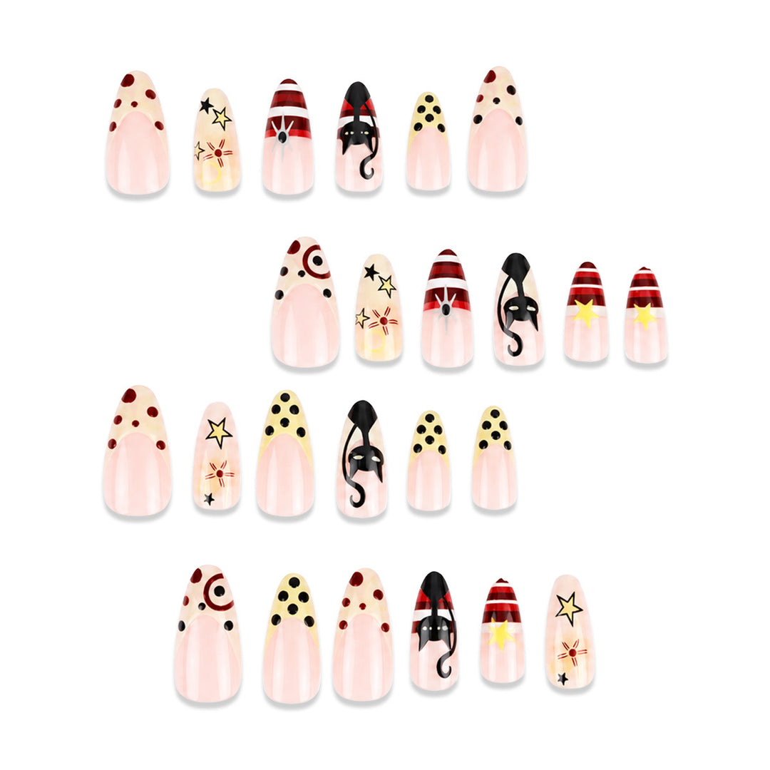 Creative Abstract Nail Art