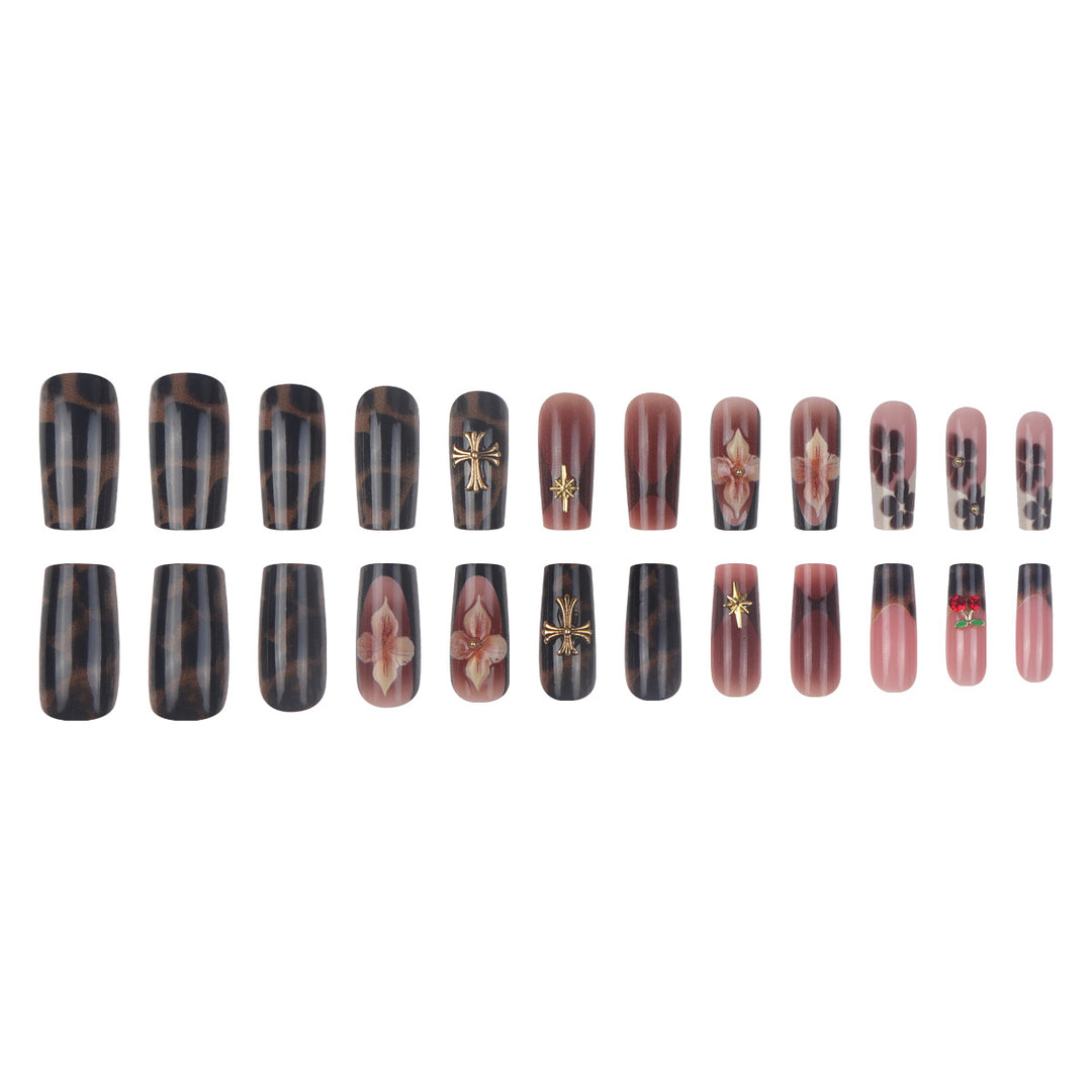 Artistic Long Acrylic Nail Extensions Kalsten