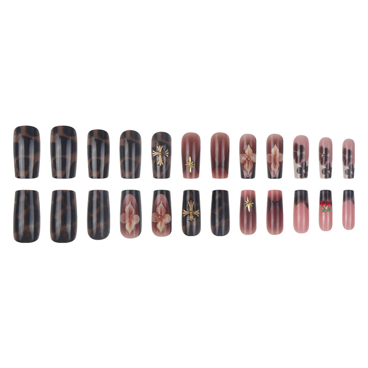 Artistic Long Acrylic Nail Extensions Kalsten