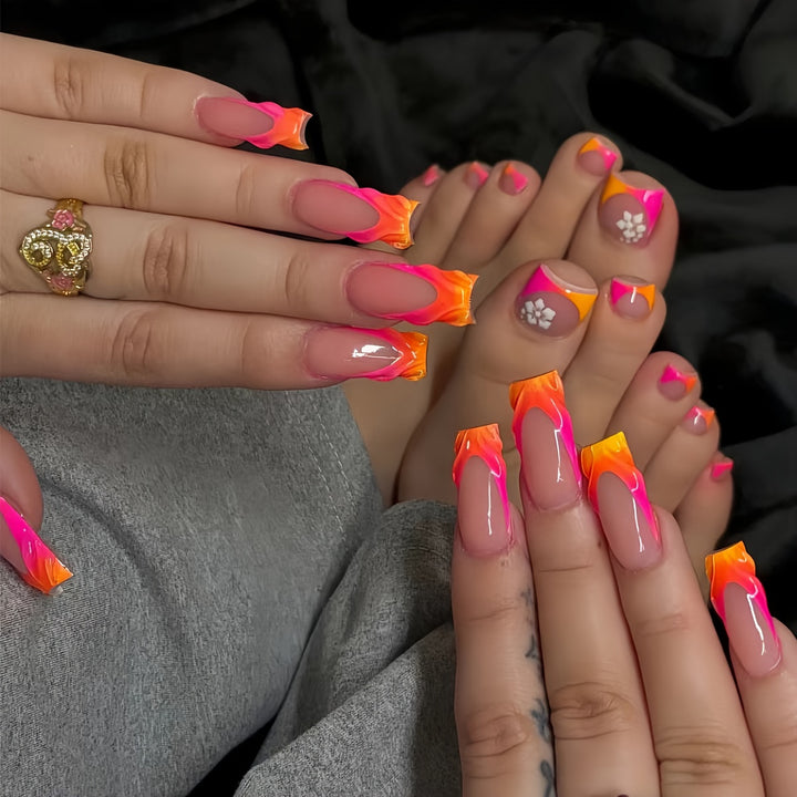 Glamorous Acrylic Nail Set Kalsten