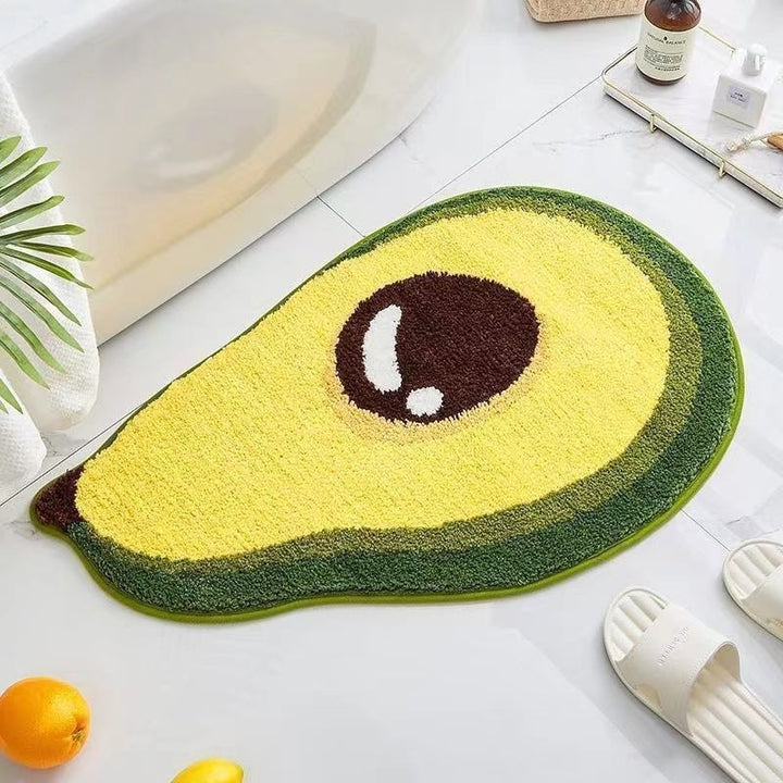 Lemon-Shaped Bath Mat Kalsten