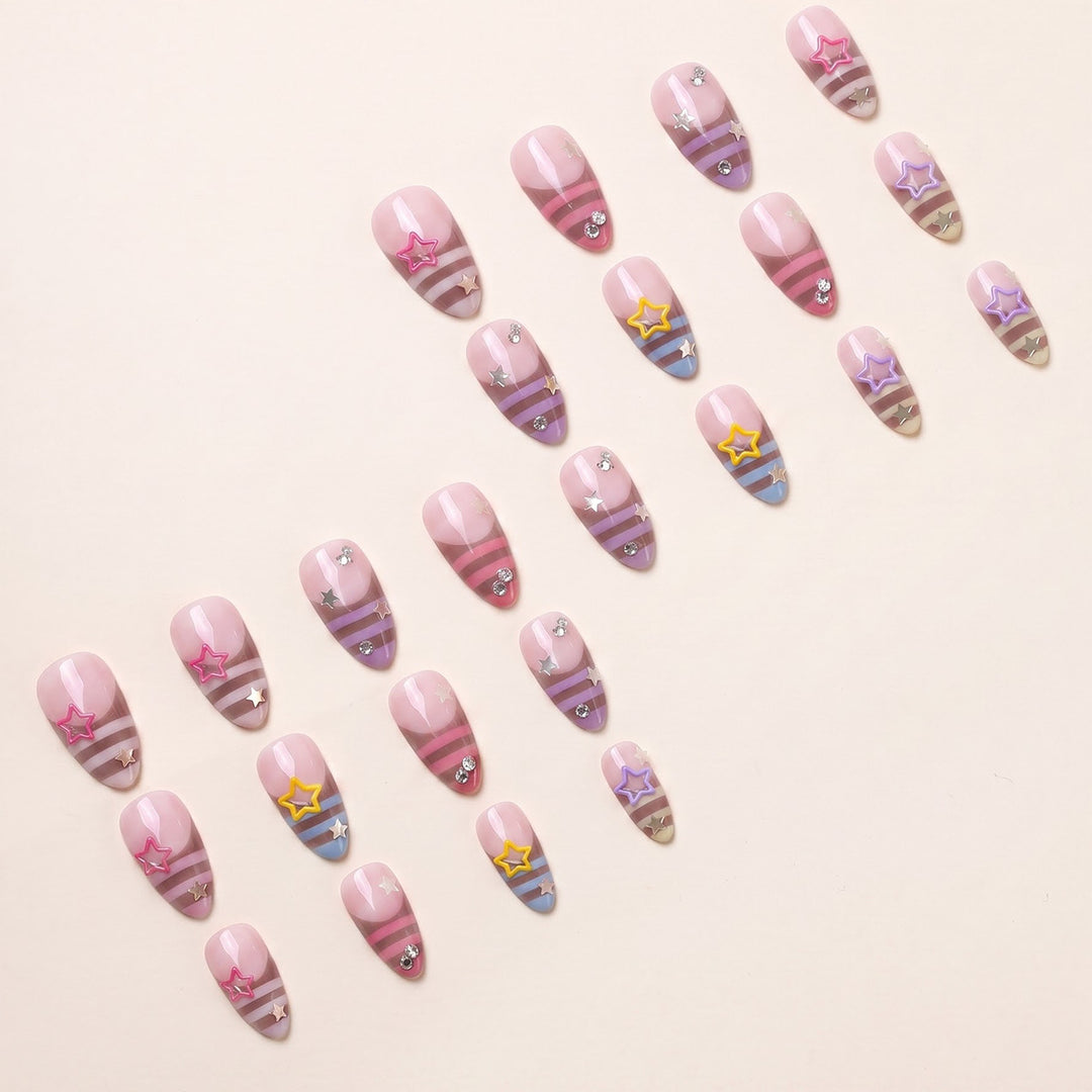 Artistic Stiletto Nail Decorations
