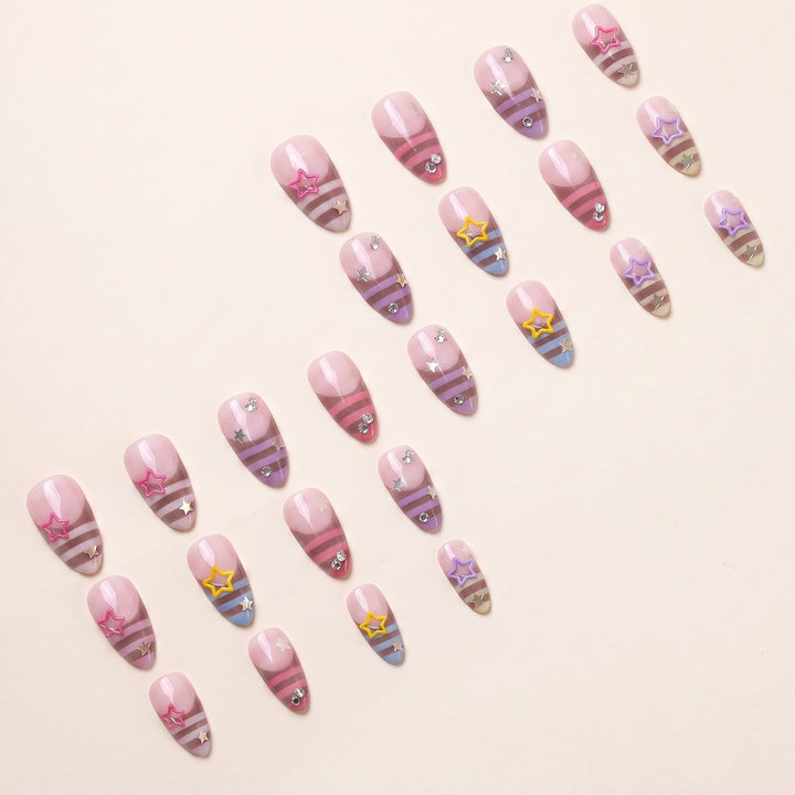 Artistic Stiletto Nail Decorations