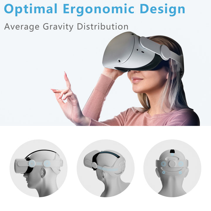 Customizable VR Headset Support Strap Kalsten