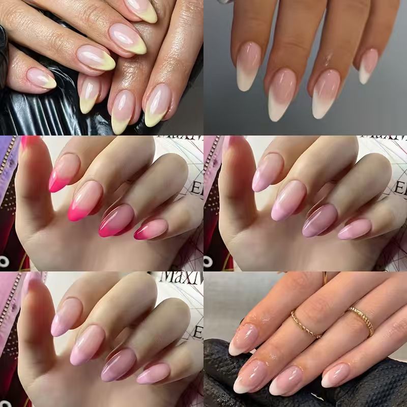 Premium Gradient Press-On Nail Set Kalsten