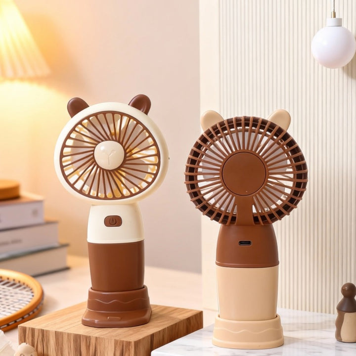 Ladies Portable Handheld Fan with Animal Design Kalsten