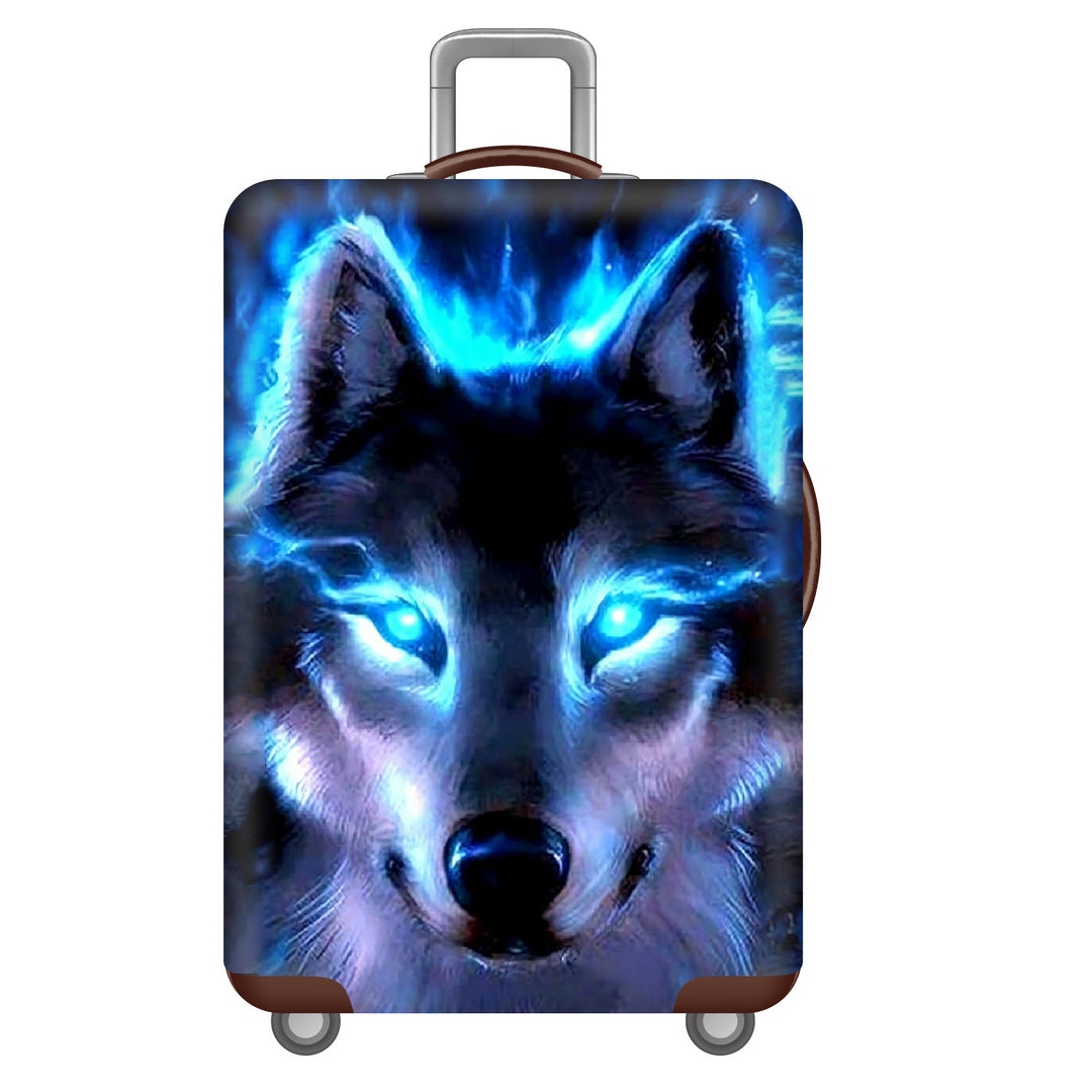 Unisex Hard-shell Travel Suitcase with Funny Panda Design Kalsten