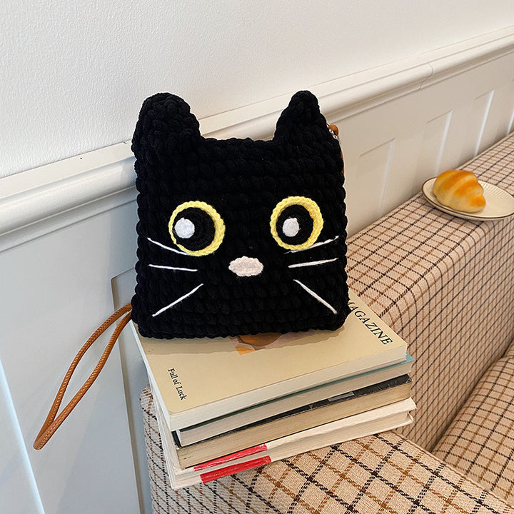 Cute Animal-Themed Plush Bag