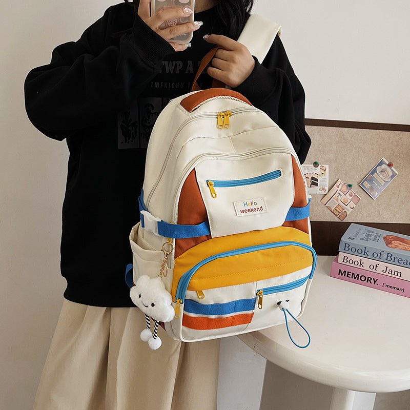 Playful Multi-Pocket Backpack Kalsten