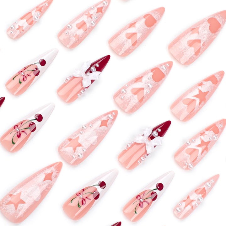Artificial Nail Art with Festive Designs Kalsten