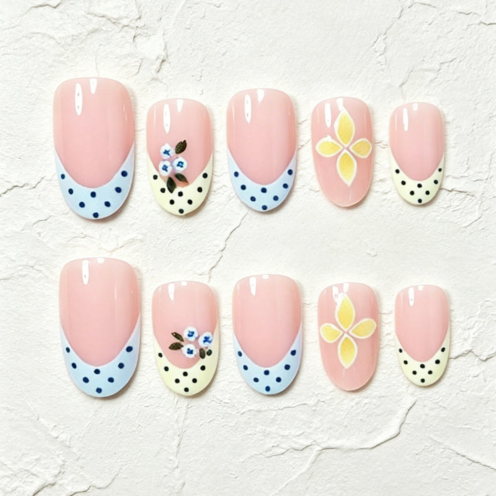 Decorative Floral Nail Art Tips Kalsten