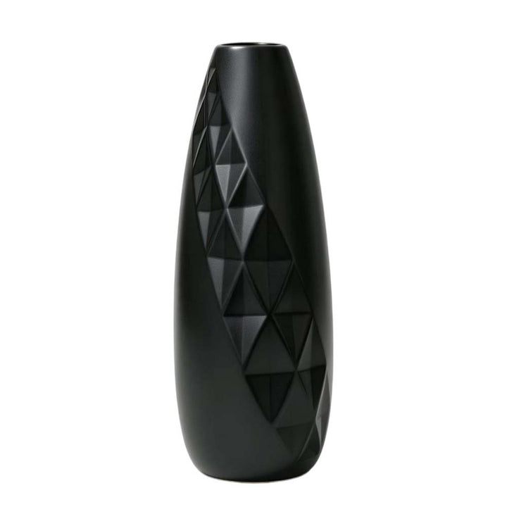 Geometric Textured Decorative Flower Vase Kalsten