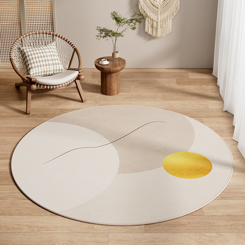 Round Bohemian Area Rug Kalsten