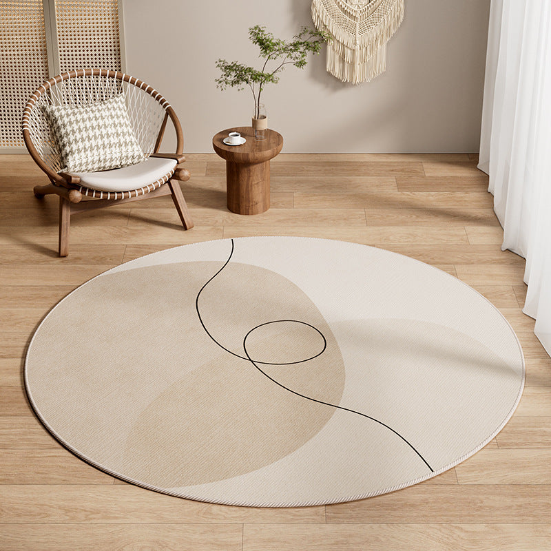 Round Bohemian Area Rug Kalsten