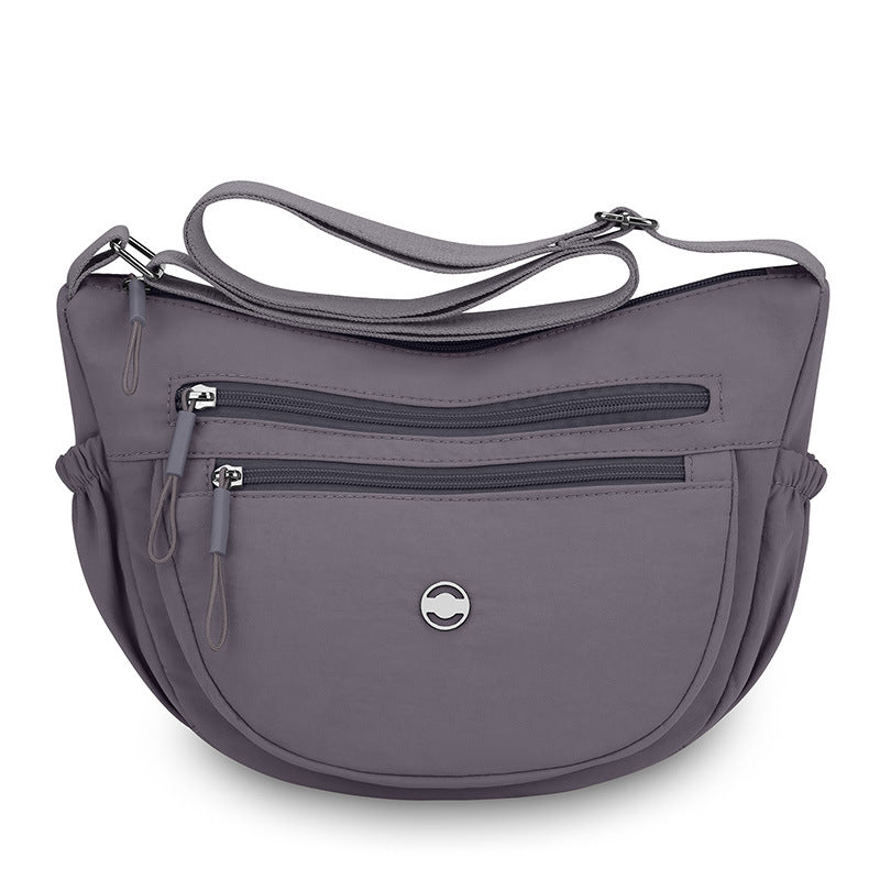 Multi-Zip Crossbody Organizer Bag Kalsten