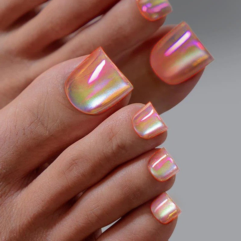 Premium Glossy Press-On Toenails Kalsten