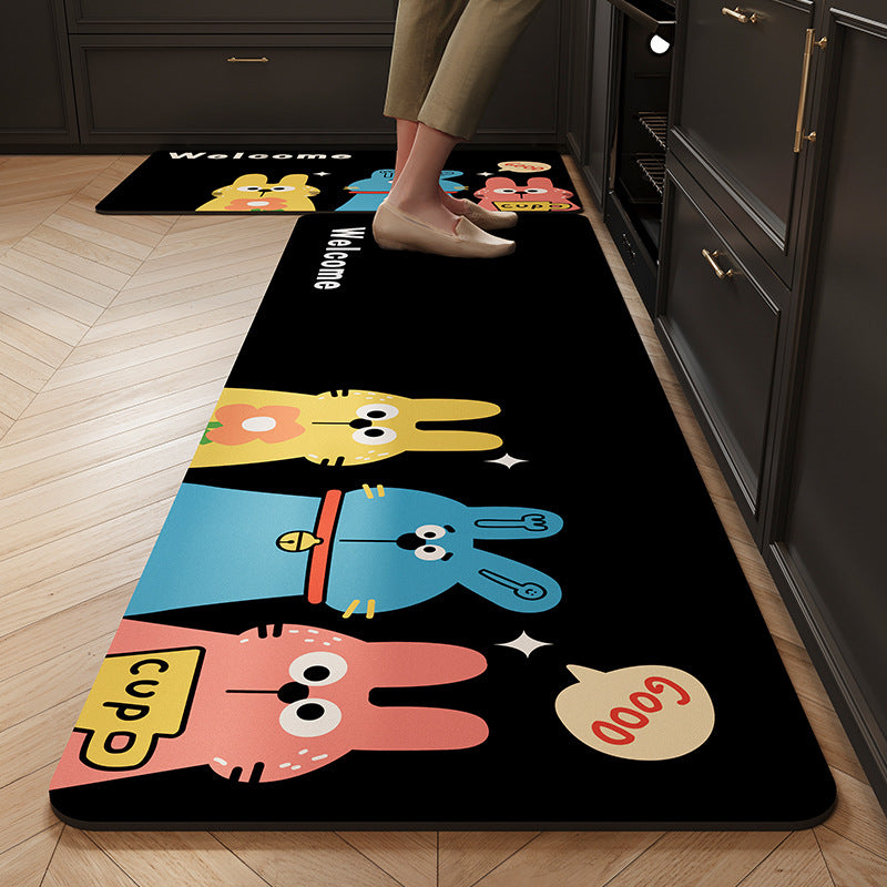 Fun and Colorful Kitchen Mat
