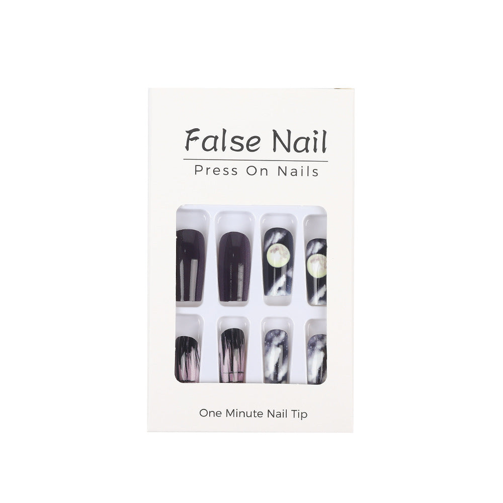 Set of artistic and decorative artificial nails Kalsten