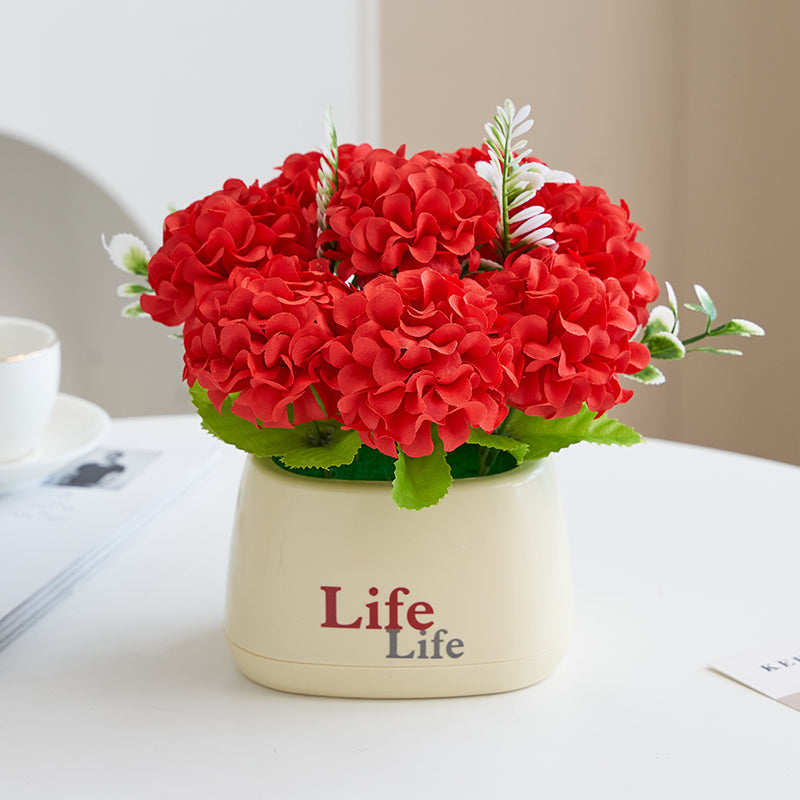 Lifelike Decorative Floral Arrangement