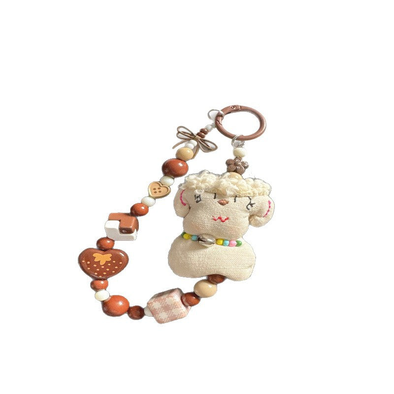 Whimsical Plush Charm Keychain Kalsten