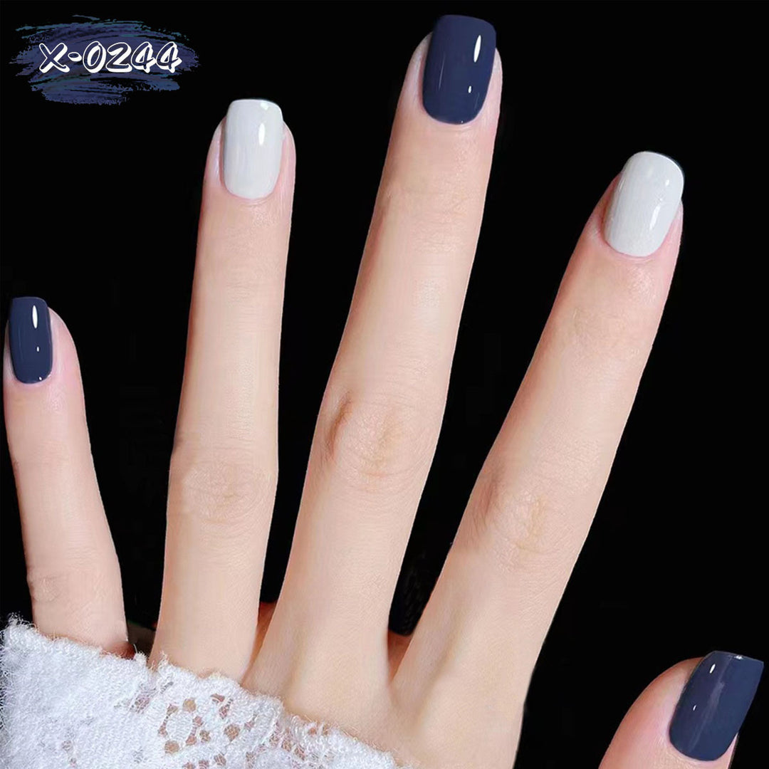 Elegant Dual Color Nail Art Set