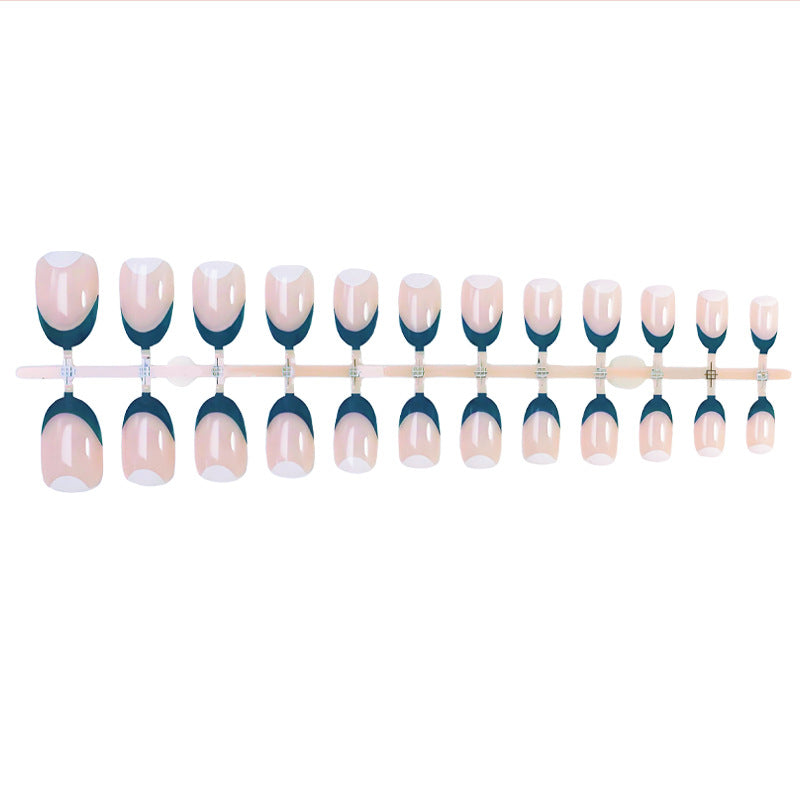 Nail art set with elegant French design Kalsten