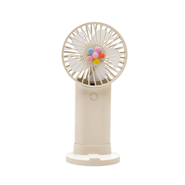 Unisex Portable Hand Fan with Rechargeable Battery and USB Port Kalsten