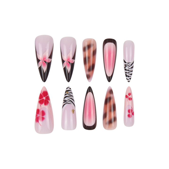 Artistic Stiletto Nail Extensions Kalsten
