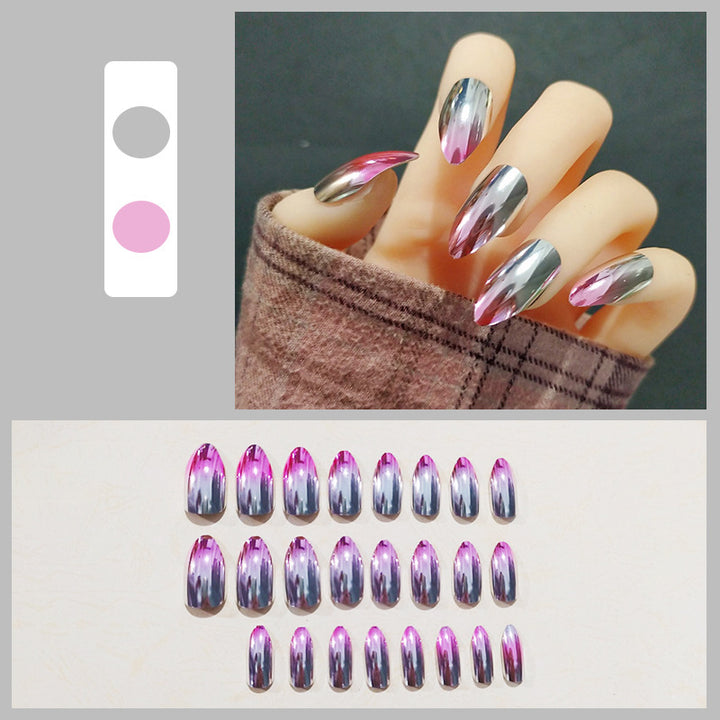Metallic Ombre Press-On Nail Set