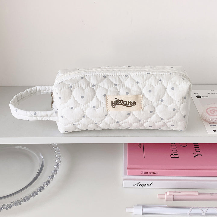 Polka Dot Pencil Case