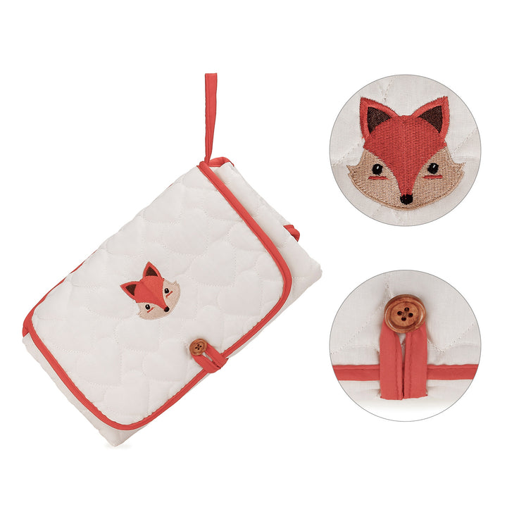 Changing mat with sweet bee motif Kalsten