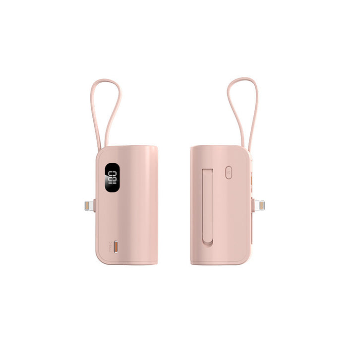Portable charger with integrated digital display and fast charging function Kalsten