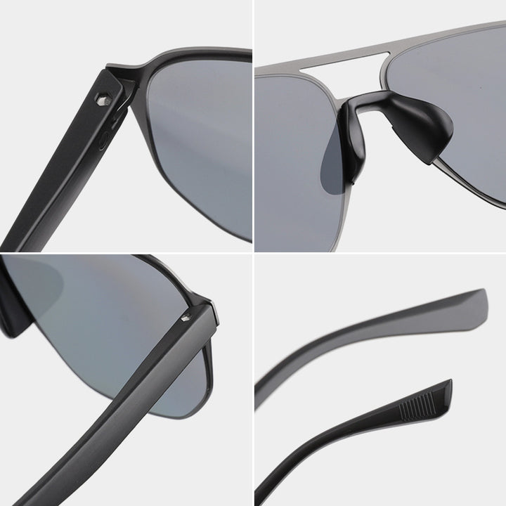 Contemporary Square Frame Sunglasses Kalsten