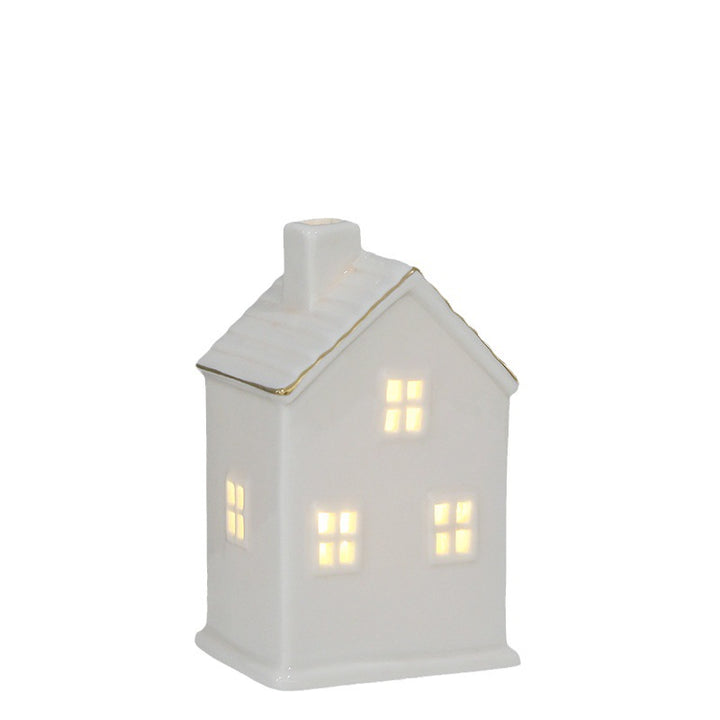 Decorative Ceramic House Lantern Kalsten