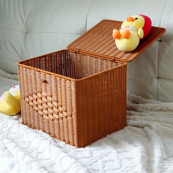 Women's Practical Storage Basket Made of Woven Material Kalsten
