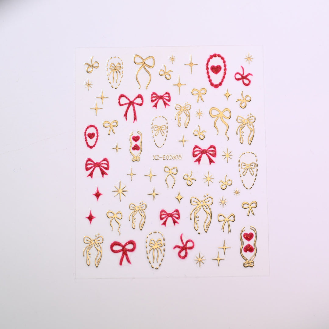 Cute Love-Themed Nail Art Charms