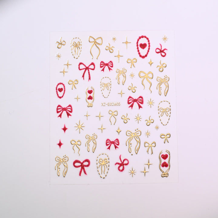 Cute Love-Themed Nail Art Charms