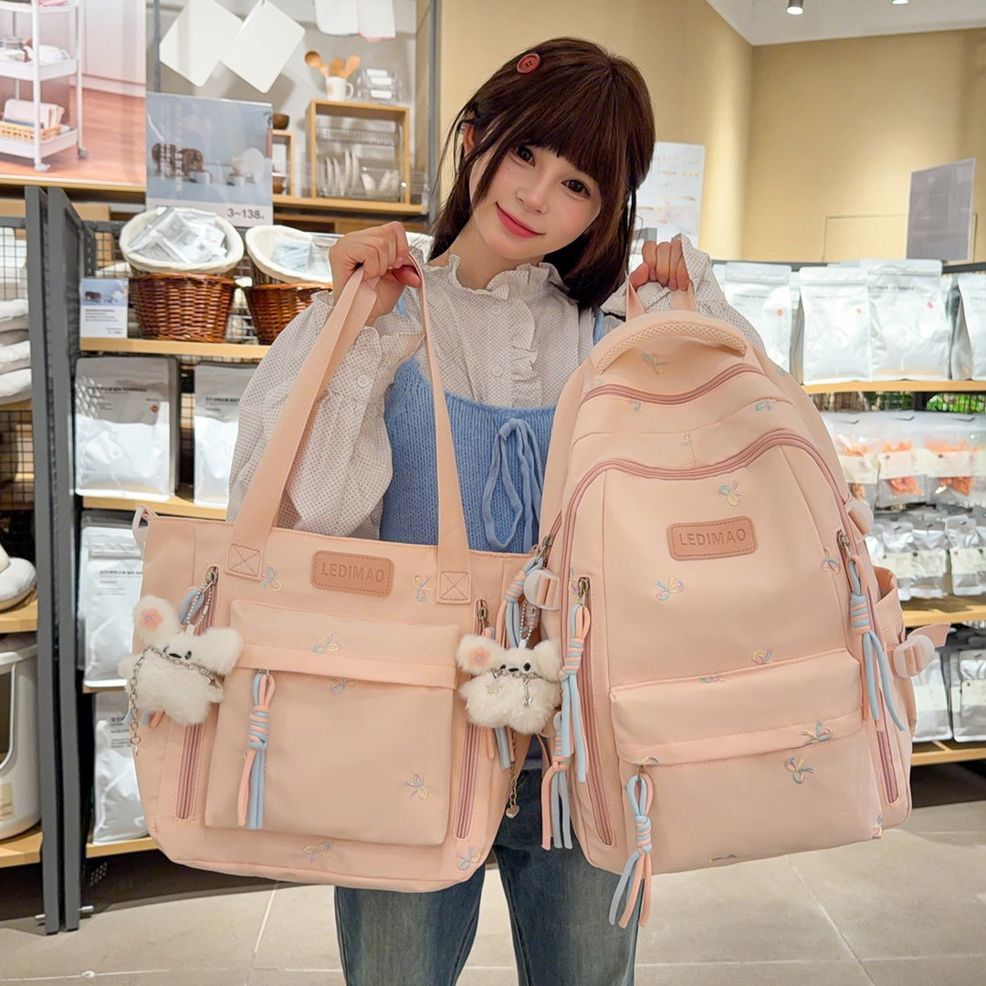 Embroidered Multi-Functional Backpack Kalsten