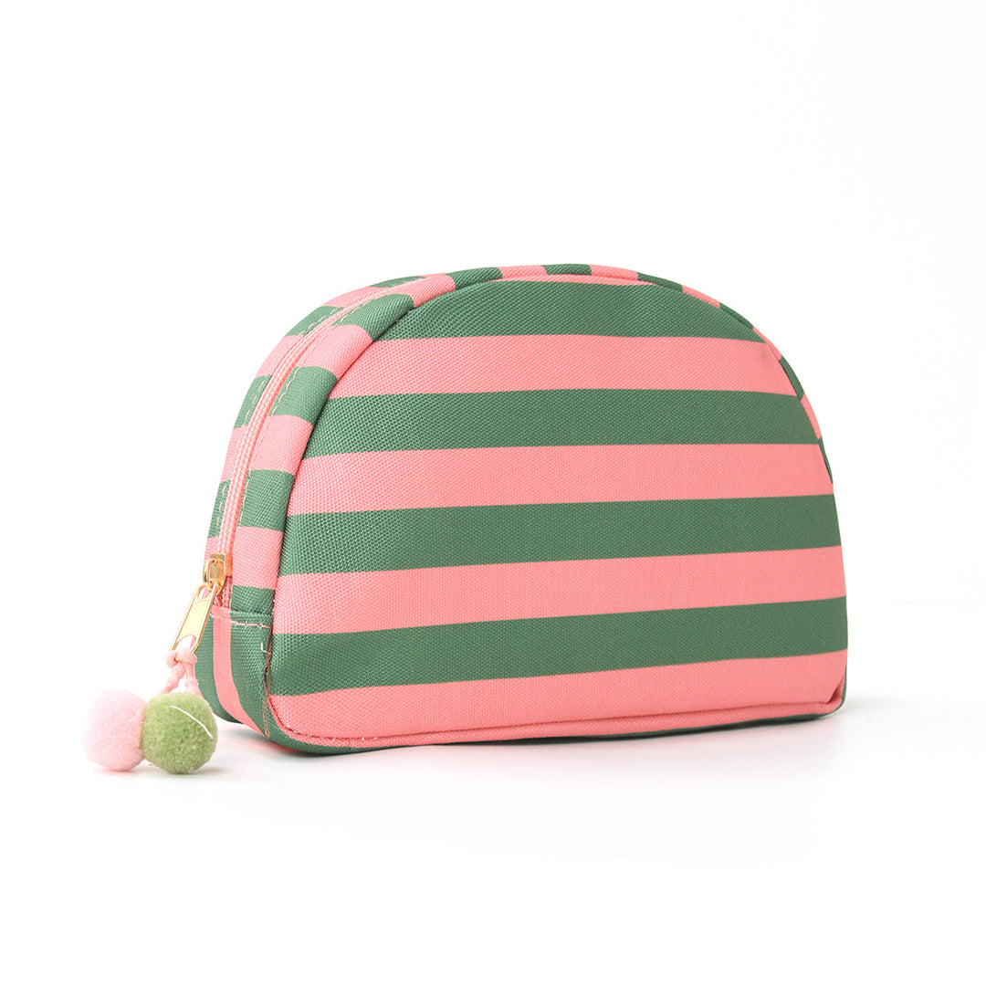 Cosmetic bag with striking stripe pattern Kalsten
