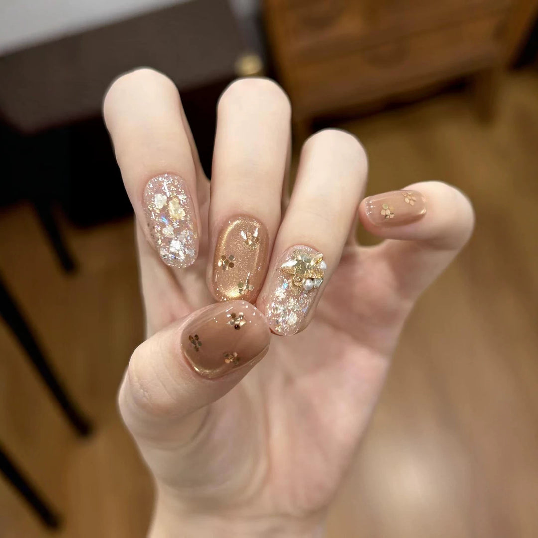 Decorative Glitter Nail Art Extensions