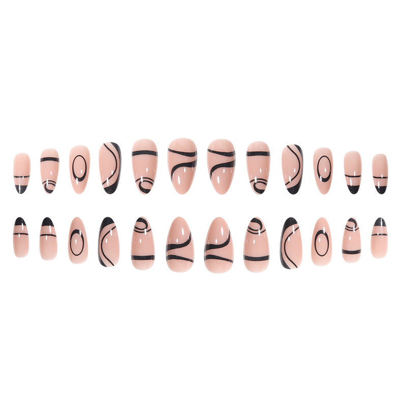 Artistic Stiletto Press-On Nail Set Kalsten