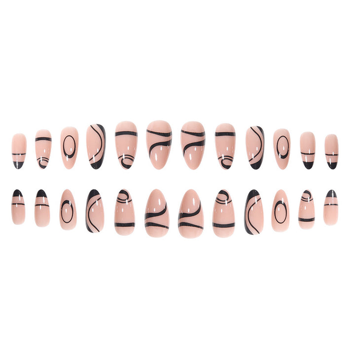 Artistic Stiletto Press-On Nail Set Kalsten