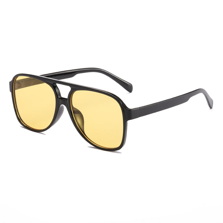Women's fashionable square sunglasses with wide frame Kalsten