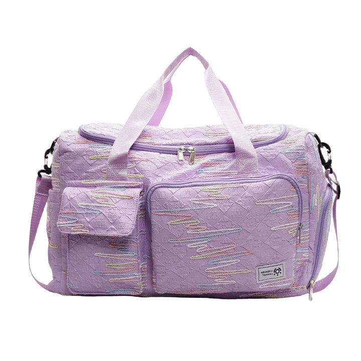 Embroidered Weekender Duffel Kalsten