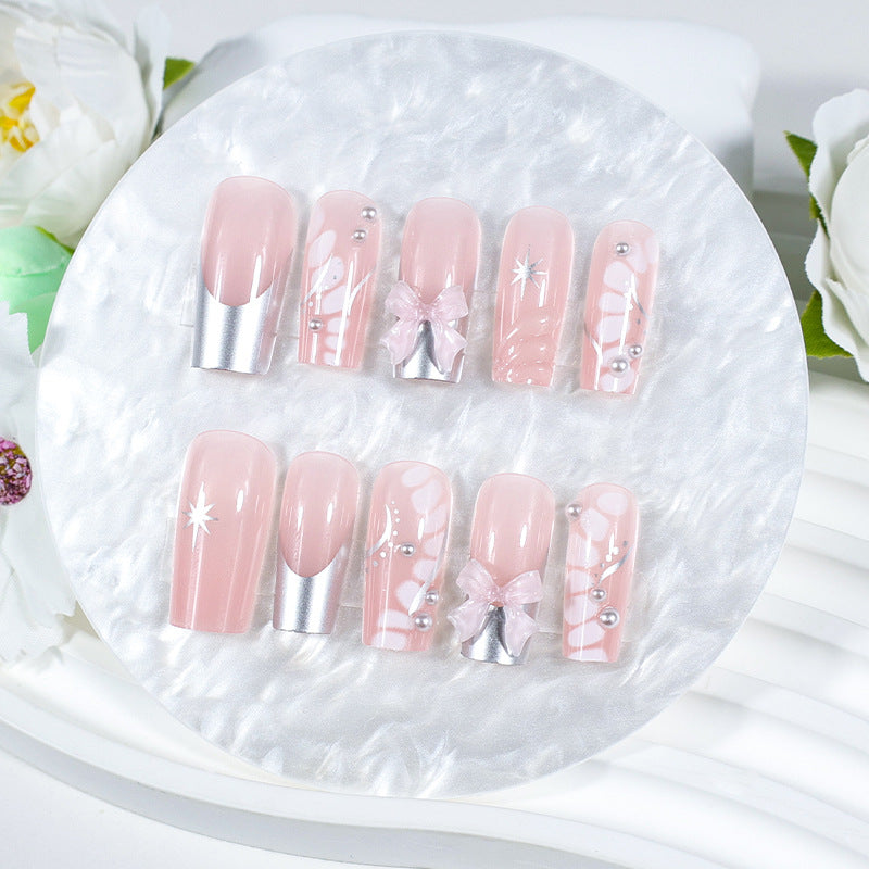Acrylic nail set with elegant accents Kalsten
