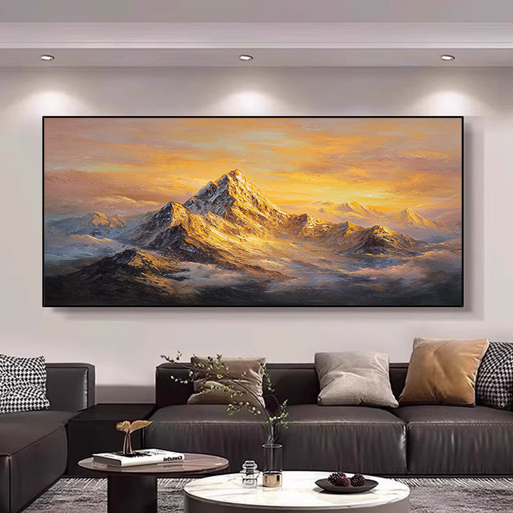 Majestic Mountain Canvas Wall Art for Home