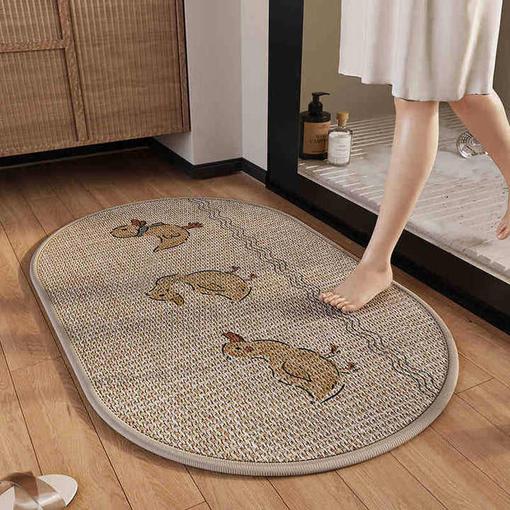 Soft Plush Bathroom Mat Kalsten