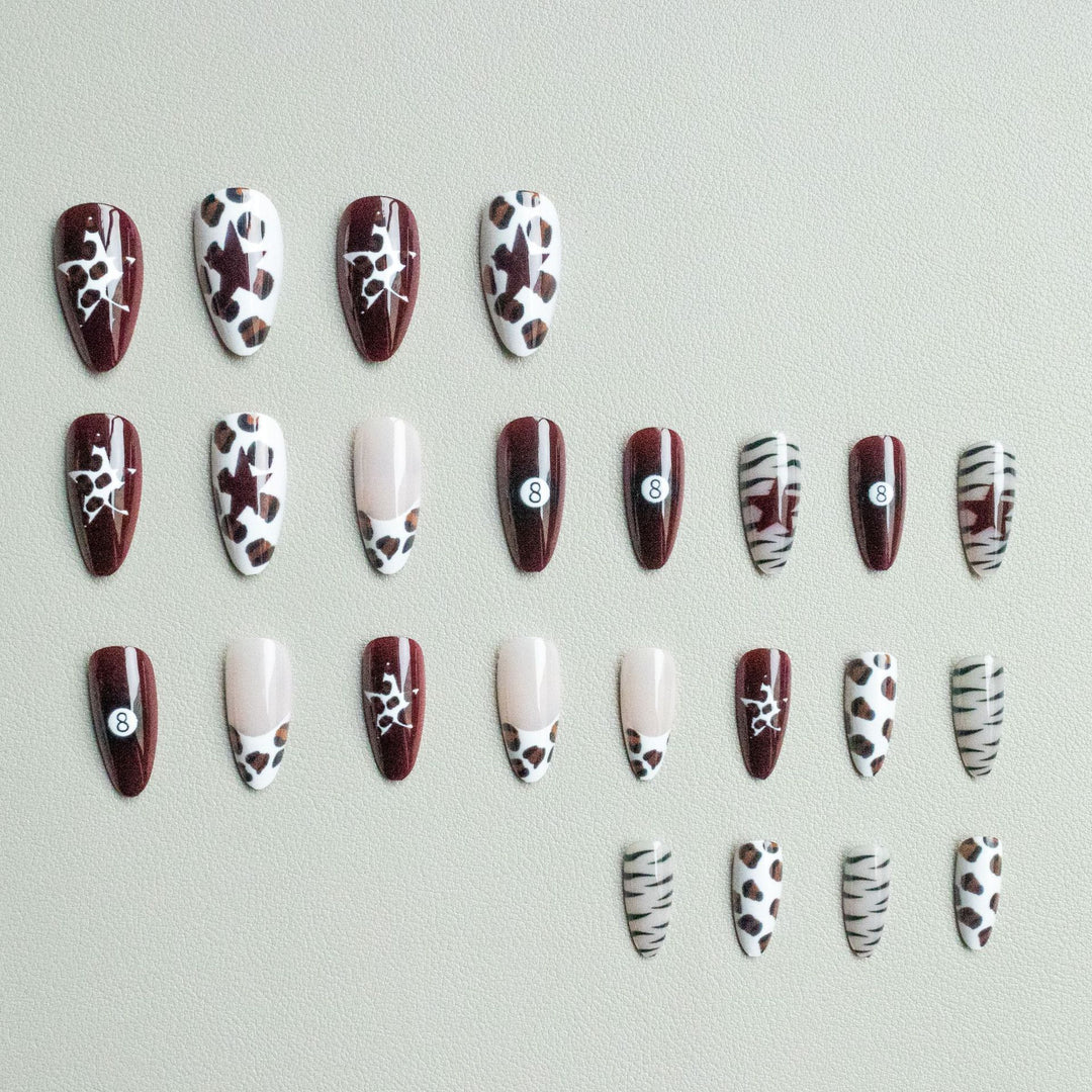 Artistic Animal Print Nail Design Kit